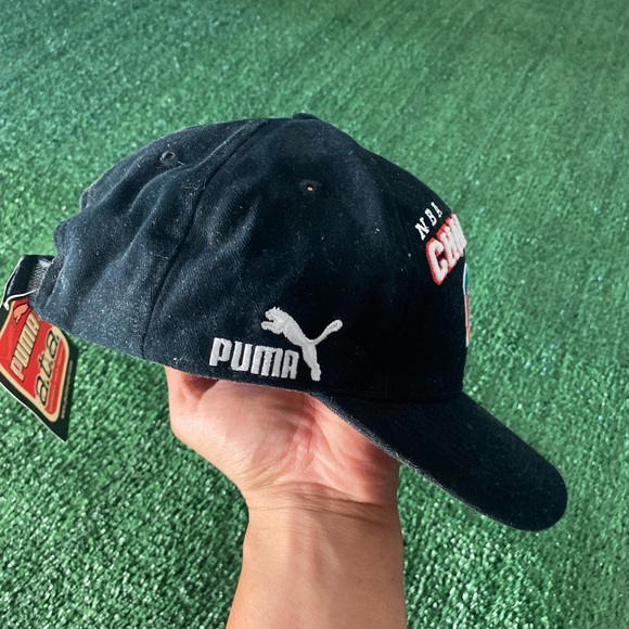 vintage 1999 DS San Antonio Spurs NBA Champions Puma Strapback Hat NWT Cap - Picture 2 of 11